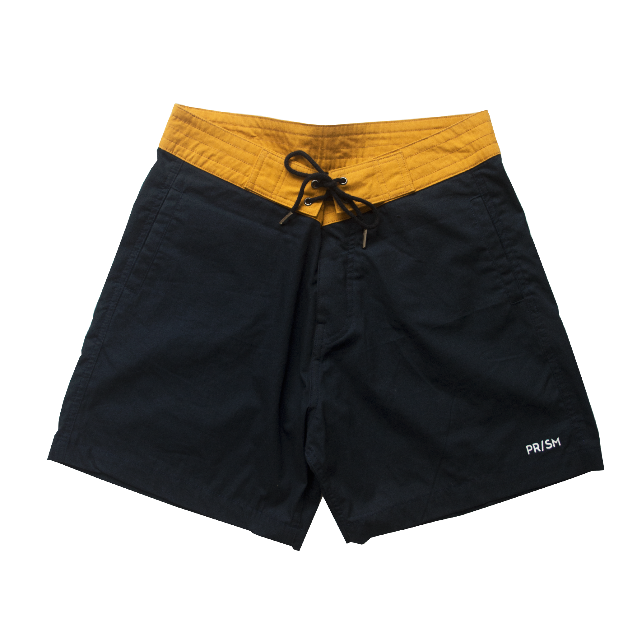 TWO TONE YELLOW NAVY BOARDSHORT