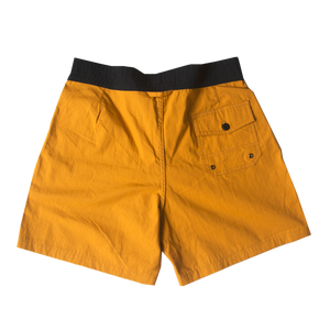 TWO TONE NAVY YELLOW BOARDSHORT