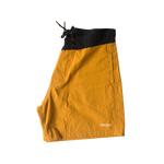 Load image into Gallery viewer, TWO TONE NAVY YELLOW BOARDSHORT
