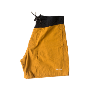 TWO TONE NAVY YELLOW BOARDSHORT