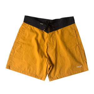 TWO TONE NAVY YELLOW BOARDSHORT